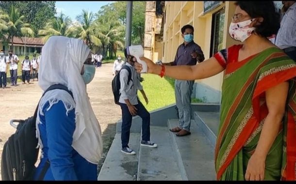কাপ্তাই বিদ্যুৎ উন্নয়ন বোর্ড মাধ্যমিক বিদ্যালয়ে স্বাস্থ্যবিধি মেনে শিক্ষা কার্যক্রম সন্তোষজনক